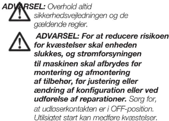 DEWALT DWE4016 - Brugsvejledning - 1