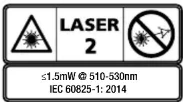 DEWALT DCE088G18 - Etiquetas de aviso - 6