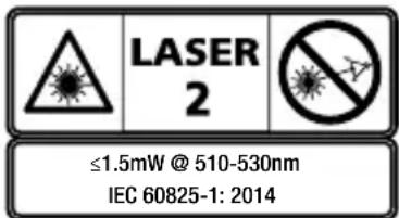DEWALT DCE088G18 - Etiquetas de advertencia - 6