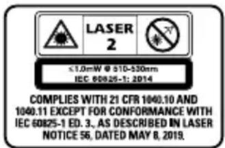 DEWALT DCE825G18 - Advarselsmerking - 6