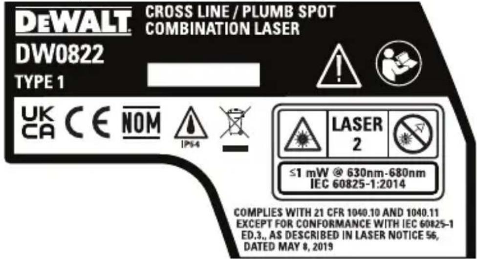 DEWALT DW0822 - Etiquetas de advertencia - 6