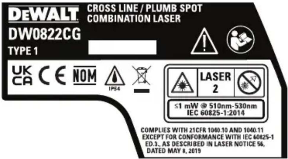 DEWALT DW0822 - Étiquettes de mise en garde - 7