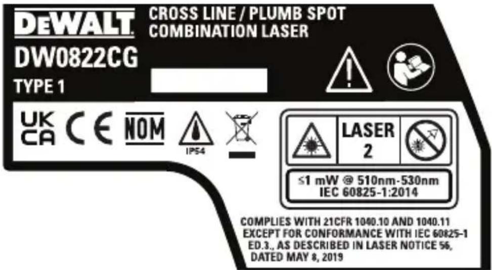 DEWALT DW0822 - Etiquetas de advertencia - 7