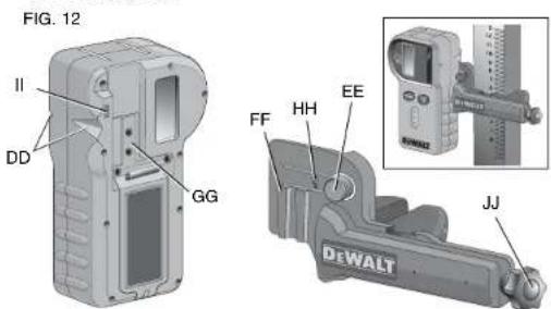 DEWALT DW079 - Detector Operation (Fig. 11) - 2