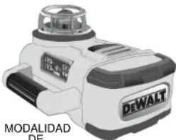 DEWALT DW079 - Uso del láser con un trípode - 2