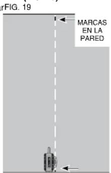 DEWALT DW079 - CONTROL DE ERROR DE LA PLOMADA (FIG. 19) - 1