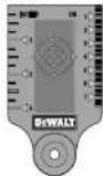 DEWALT DW079 - Target Card - 1