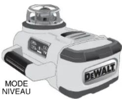 DEWALT DW079 - Utilisation du laser sur le sol (fi g. 5) - 2