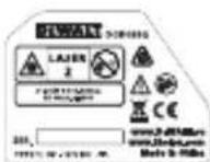 DEWALT DCE088R - Varoitustarrat - 4