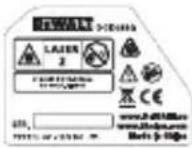 DEWALT DCE088R - Etiquetas de advertencia - 4