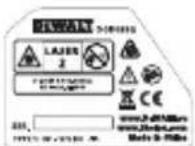 DEWALT DCE088R - Warnetiketten - 4