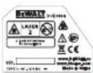 DEWALT DCE088R - Varningsetiketter - 4