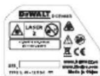 DEWALT DCE088R - FORSIKTIG: - 6