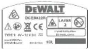 DEWALT DCE0822G - D - 1