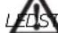 DEWALT DW713XPS - LED-ARBEJDSLYSADVARSEL: - 1