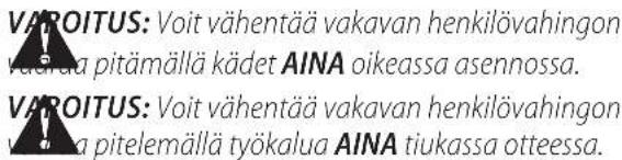 DEWALT DWE399 - Käsien oikea asento (Kuvat A, F) - 1