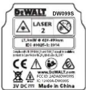 DEWALT DW099E - ADVARSEL: - 2