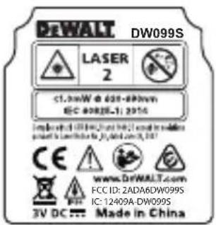 DEWALT DW099E - UYARI: - 2