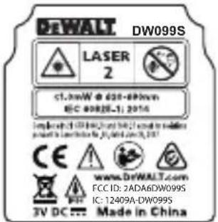 DEWALT DW099E - WARNUNG: - 2