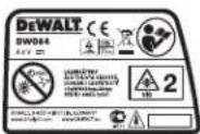 DEWALT DW084K - Laitteen merkit - 1