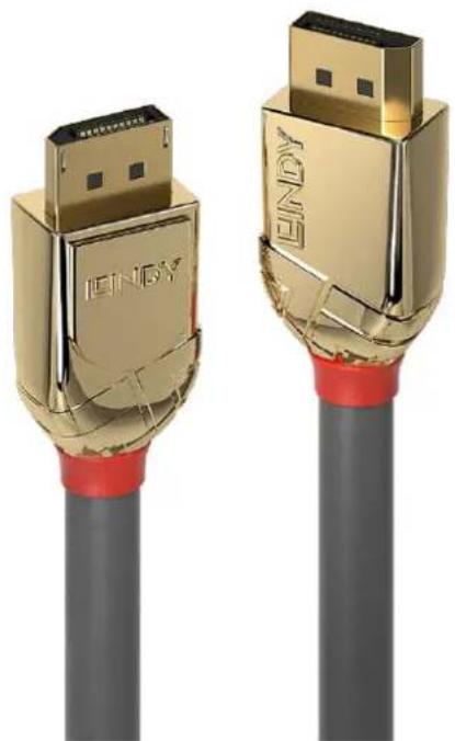 Lindy 36291 - CAVO DISPLAYPORT 1.4 GOLD LINE, 1M - 1