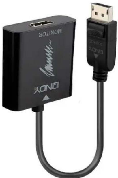 Lindy 41068 - CONVERTER DISPLAYPORT 1.2 A HDMI 18G ATTIVO - 1