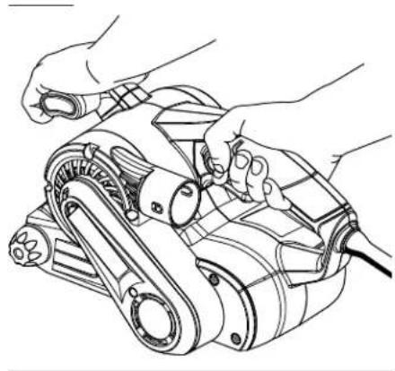 RYOBI BE319 - REEMPLACEMENT DU CORDON D'ALIMENTATION - 5