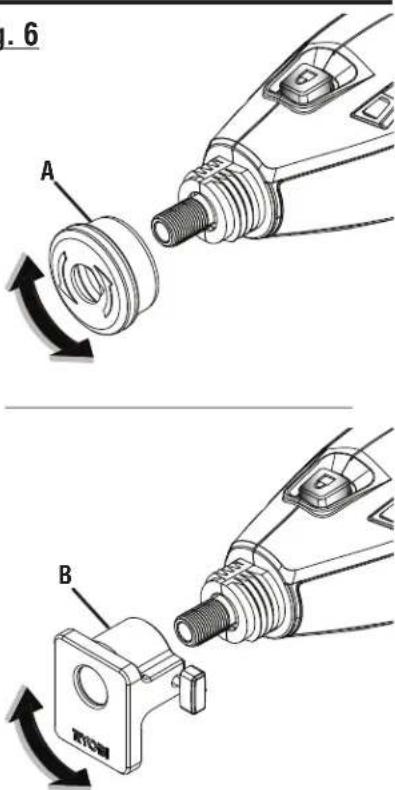 RYOBI TVM01 - AVERTISSEMENT : - 6