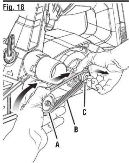 RYOBI P611 - REPLACEMENT DES LAMES - 19
