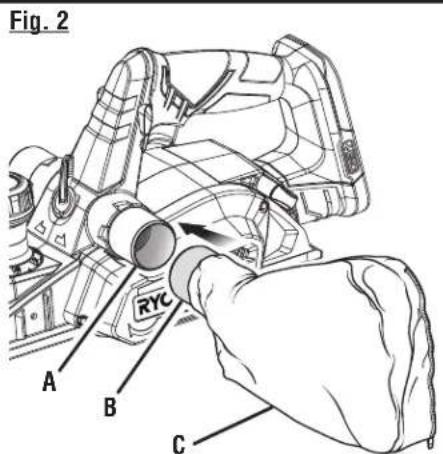 RYOBI P611 - REPLACEMENT DES LAMES - 2