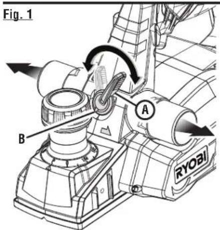 RYOBI P611 - REPLACEMENT DES LAMES - 1