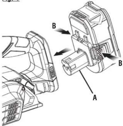 RYOBI P611 - REPLACEMENT DES LAMES - 4