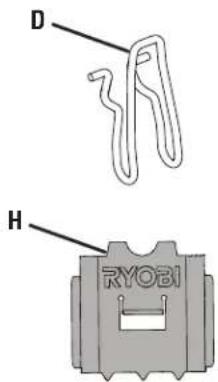 RYOBI P317 - ENLÈVEMENT D'UNE AGRAFE COINCÉE - 1