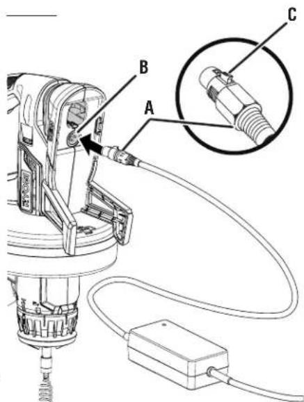 RYOBI P4002 - REPLACEMENT DU TAMBOUR - 1