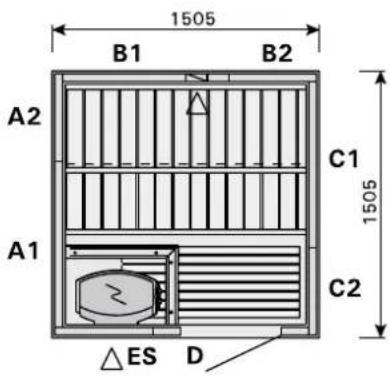 HARVIA Variant S2222KL - INSTRUCTIONS POUR L'INSTALLATION - 19
