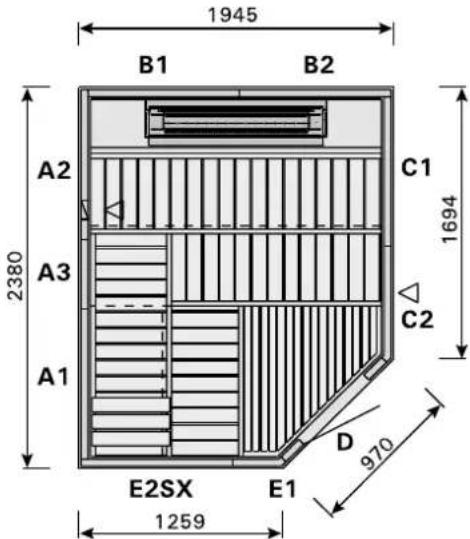 HARVIA Variant S2222KL - INSTALLATION DES SAUNALICHTS - 34