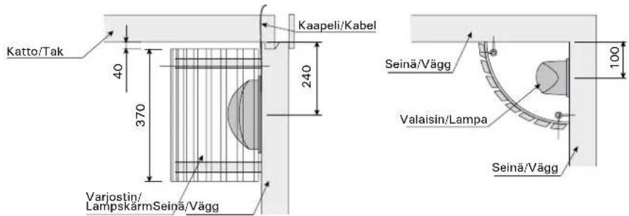 HARVIA Variant S2222KL - Kattoelementtien asennus - 1