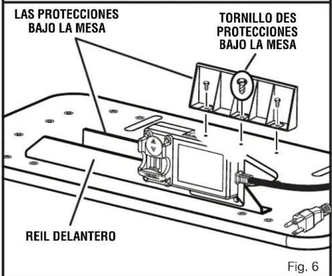 RYOBI A25RT03 - MONTAJE DE LAS PATAS DE LA MESA - 2