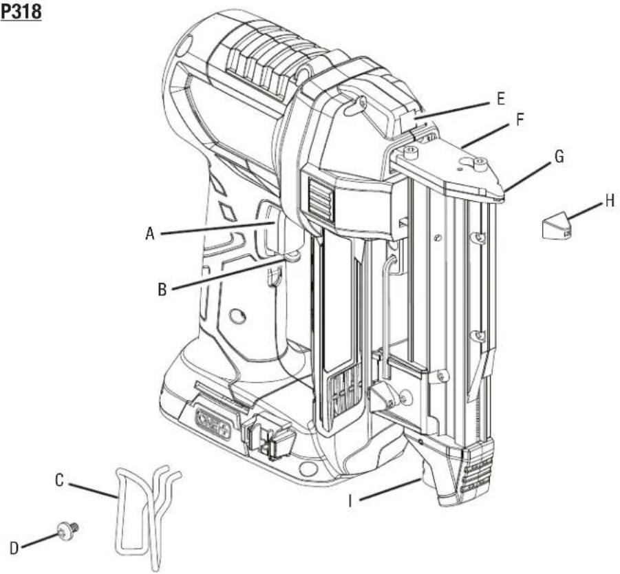 RYOBI P318 - LIMPIEZA DEL CANAL DE CLAVOS - 1
