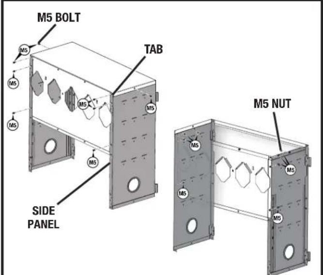 RYOBI STM405 - ASSEMBLING THE CABINET - 2