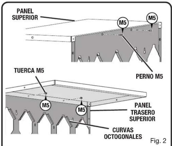 RYOBI STM405 - MONTAJE DEL GABINETE - 1