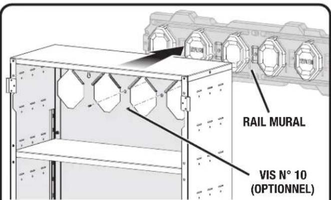 RYOBI STM405 - Pour désinstaller l'armoire : - 1