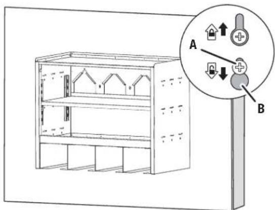 RYOBI STM407 - Pour désinstaller l'armoire : - 7