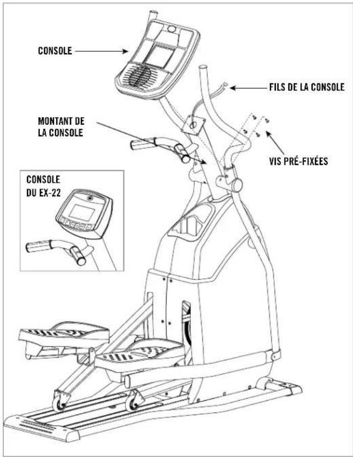Horizon Fitness EX-22 - ÉTAPE 9 DE L'ASSEMBLAGE - 1