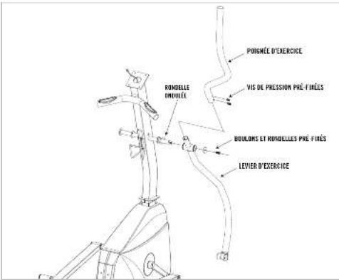 Horizon Fitness 620E - ÉTAPE 3 DE L'ASSEMBLAGE - 8