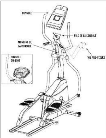 Horizon Fitness 620E - ÉTAPE 3 DE L'ASSEMBLAGE - 14