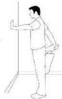 Horizon Fitness CE4.1 - ÉTIREMENT DES MOLLETS EN POSITION DEBOUT - 1