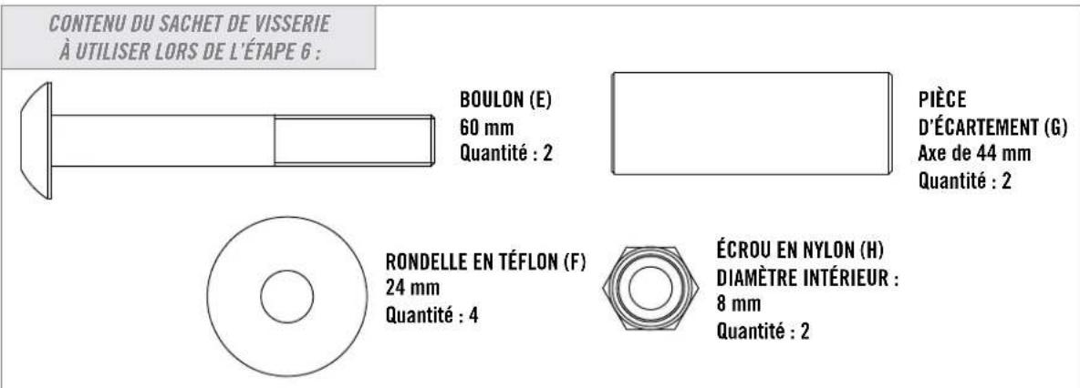 Horizon Fitness EX-44 - ÉTAPE 6 DE L'ASSEMBLAGE - 2