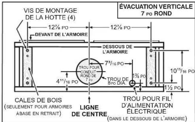 Venmar Bistro VBNDE130SS - INSTALLATION AVEC CONDUITS SEULEMENT - 4