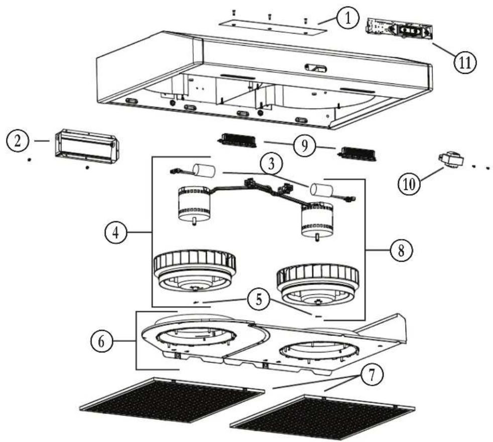 Venmar Bistro VBNDH130WW - VBNDH1 SERIES - 1